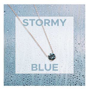 Park Lane Impression Necklace Stormy Blue Discontinued